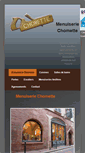 Mobile Screenshot of menuiserie-chomette.fr